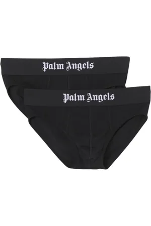 Palm Angels Homme, Sous-vêtements, Noir, Taille: L Homme Blanc Sous-vêtements 2Pack