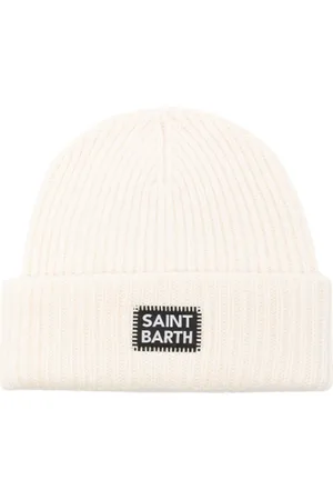 MC2 SAINT BARTH Homme, Accessoires, Blanc, Taille: ONE Size Off Beret Hat Berry