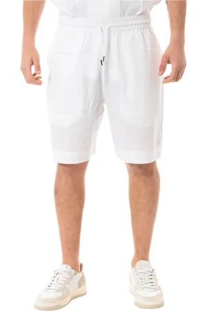 Emporio Armani Homme, Shorts, Blanc, Taille: XL Bermuda Blanc pour Homme
