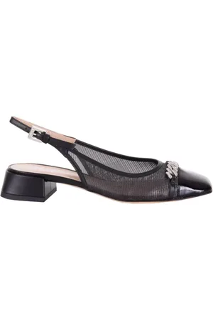 BALDININI Femme, Chaussures, Noir, Taille: 36 EU Sandales en Maille Noire