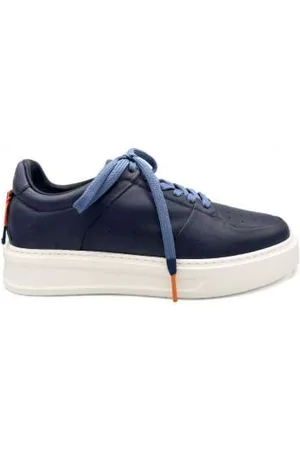 Barracuda Femme, Chaussures, Bleu, Taille: 40 EU Baskets Bleu Jimbo avec Détails Colorés