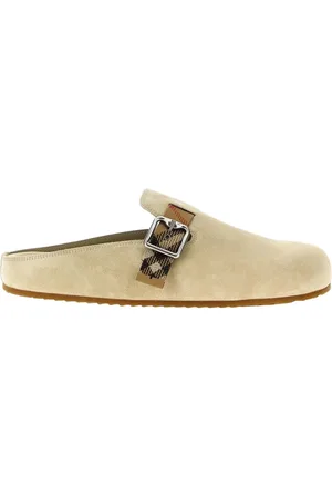 Burberry Homme, Chaussures, , Taille: 43 EU Sandales à Bout Ouvert