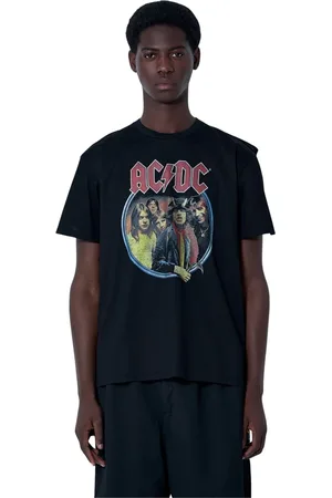 JUNYA WATANABE Homme, Tops, Noir, Taille: XL T-shirt graphique de groupe de rock