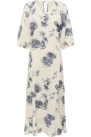 Part Two Femme, Robes, Multicolore, Taille: 40 FR Robe Imprimé Floral Éblouissant
