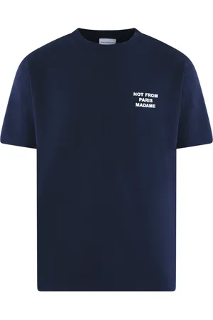Drôle de Monsieur Homme, Tops, Bleu, Taille: 2XL T-Shirt à Slogan