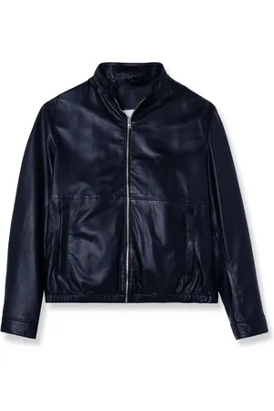 Baldessarini Homme, Vestes, Bleu, Taille: M Veste en Cuir Tonic