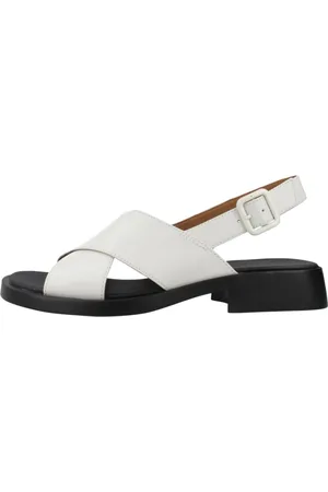 Camper Femme, Chaussures, Blanc, Taille: 37 EU Sandales plates UltraSoft