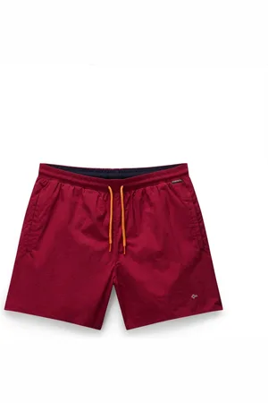 Napapijri Homme, Shorts, Brun, Taille: 2XL Shorts de bain brodés pour hommes