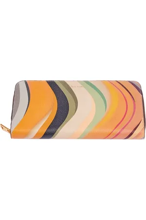 Paul Smith Femme, Accessoires, Multicolore, Taille: ONE Size Portefeuille à zip Dusky Swirl