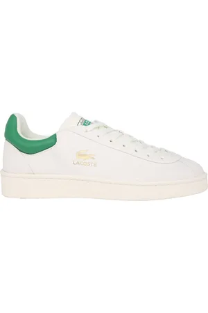 Lacoste Homme, Chaussures, Blanc, Taille: 44 1/2 EU Baskets homme blanc - Baseshot