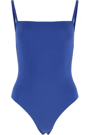 Lido Femme, Maillots de bain, Bleu, Taille: 38 FR Maillot de bain une pièce à encolure carrée