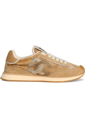 Dolce & Gabbana Femme, Chaussures, , Taille: 40 EU Baskets Cushion avec Ornements en Strass