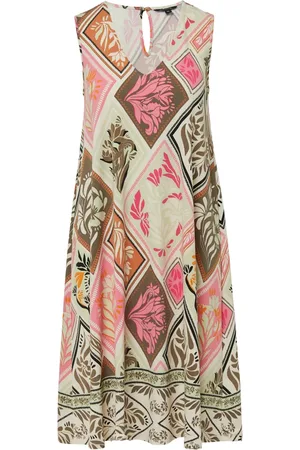 Comma, Femme, Robes, Multicolore, Taille: 42 FR Robe Élégante