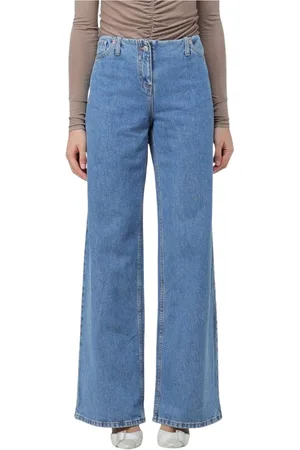 MAGDA BUTRYM Femme, Jeans, Bleu, Taille: 38 FR Jean Large Bleu Classique