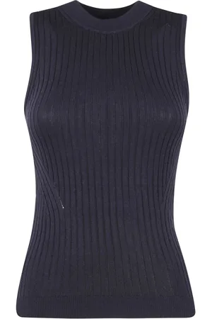 Herskind Femme, Pulls, Bleu, Taille: 38 FR Haut tricoté pour Anna, Design élégant