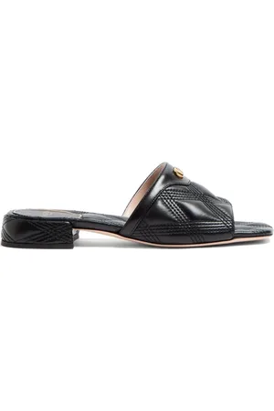 VALENTINO GARAVANI Femme, Chaussures, Noir, Taille: 37 EU Sandales Noires pour un Look Élégant