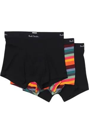 Paul Smith Homme, Sous-vêtements, Multicolore, Taille: S Ensemble de 3 Boxers Multicolores
