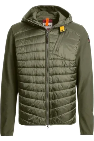 Parajumpers Homme, Vestes, Vert, Taille: XL Veste verte en tissu mélangé