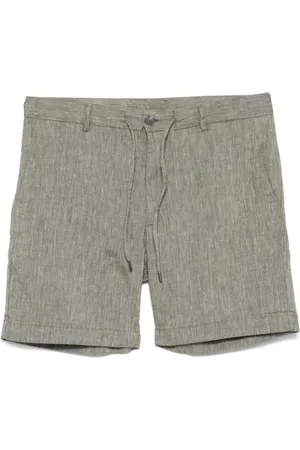 HUGO BOSS Homme, Shorts, Vert, Taille: 3XL Shorts en lin avec poches latérales et arrière