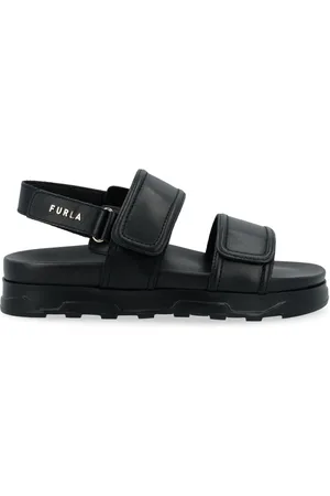 Furla Femme, Chaussures, Noir, Taille: 40 EU Sporty Chic Sandal