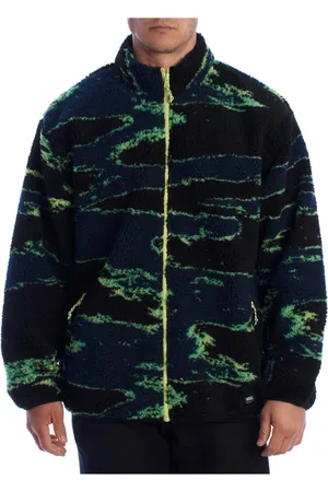 Vans Homme, Vestes, Multicolore, Taille: L Veste Sherpa pour Jours Froids