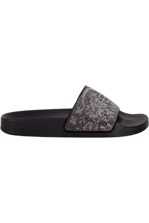 BALDININI Femme, Chaussures, Noir, Taille: 40 EU Sandales avec Cristaux