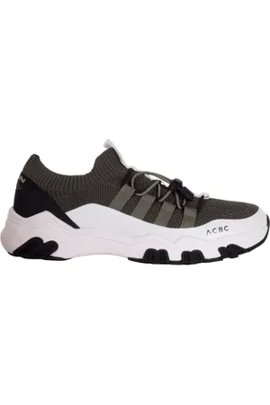 BALDININI Homme, Chaussures, Vert, Taille: 44 EU Baskets Homme Khaki Chaussures Élégantes