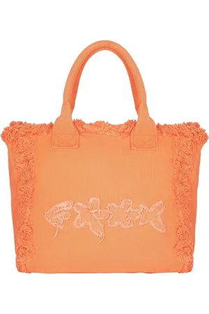 F**K Femme, Sacs, , Taille: ONE Size Sac Shopper en Coton avec Logo Brodé