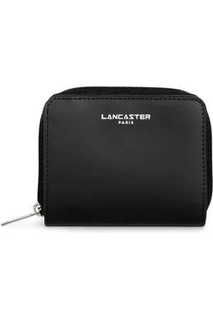 Lancaster Homme, Accessoires, Noir, Taille: ONE Size Portefeuille en cuir avec emplacements pour cartes