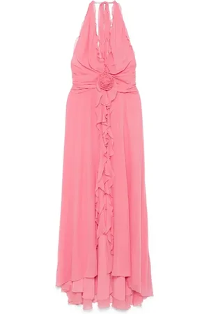 BLUMARINE Femme, Robes, Rose, Taille: 40 FR Robe Longue Georg