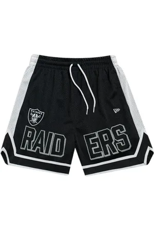 New Era Homme, Shorts, Noir, Taille: XL Shorts sportif Las Vegas Raiders Mesh