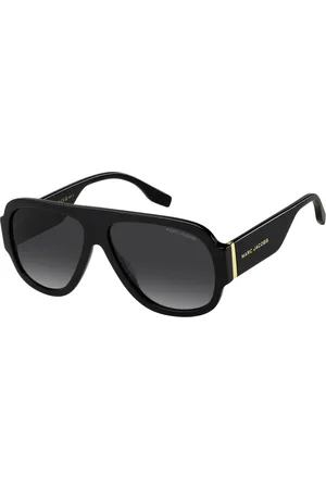 Marc Jacobs Homme, Accessoires, Noir, Taille: 59 MM Lunettes de soleil noires/grises