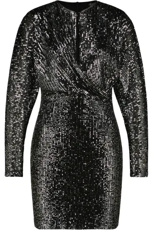 Ibana Femme, Robes, Gris, Taille: 36 FR Robe Felicity Argent