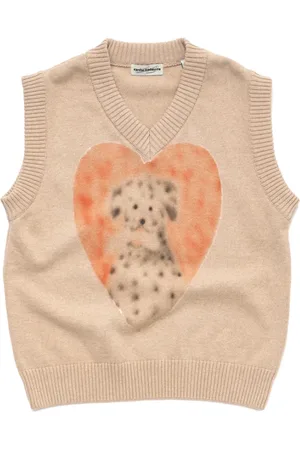 CARNE BOLLENTE Homme, Pulls, , Taille: S Gilet Dalmatian Debauche Imprimé Graphique