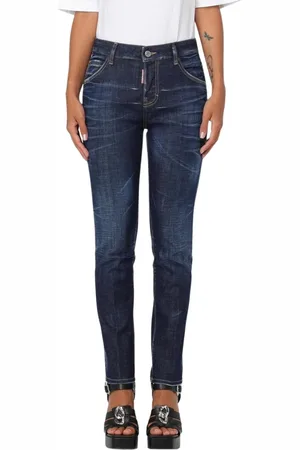 Dsquared2 Femme, Jeans, Bleu, Taille: 38 FR Jeans Skinny élégants pour femmes