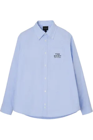 Marc Jacobs Femme, Blouses et Chemises, Bleu, Taille: 40 FR Chemise Rayée - Mode Élégante