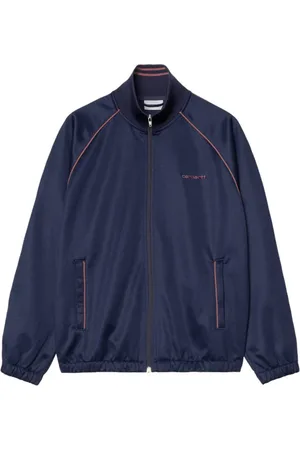 Carhartt Homme, Vestes, Bleu, Taille: M Veste Benford Inspirée Style Survêtement