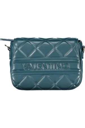 Valentino by Mario Valentino Femme, Sacs, Vert, Taille: ONE Size Sac Bandoulière Vert avec Détails Contrastés
