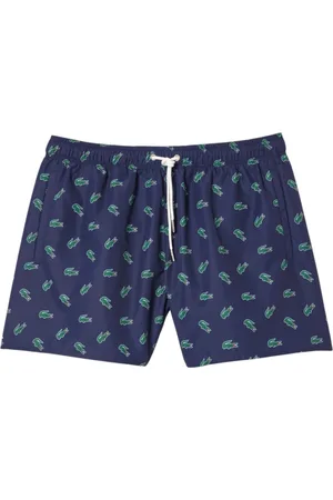 Lacoste Homme, Maillots de bain, Bleu, Taille: L Boxer de bain pour hommes pour l