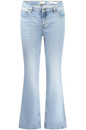 Guess Femme, Jeans, Bleu, Taille: W24 L32 Jean Bootcut Bleu Clair Effet Lavé