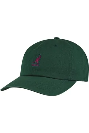 Kangol Femme, Accessoires, Vert, Taille: ONE Size Casquette Baseball en Coton Vert Algues Unisexe
