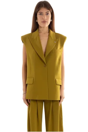 ANIYE BY Femme, Vestes, Vert, Taille: 40 FR Gilet oversize de style Bella