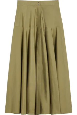 Max Mara Femme, Jupes, Vert, Taille: 38 FR Collection Élégante de Jupes Oxiria