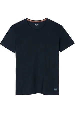 Paul Smith Homme, Tops, Bleu, Taille: S T-shirt Lounge en Coton Bleu