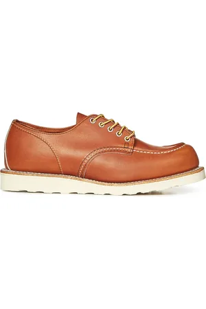 Red Wing Homme, Chaussures, Brun, Taille: 41 EU Chaussures Plates Brandy avec Fermeture Tubulaire