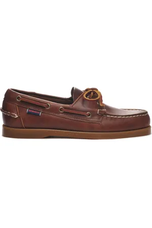 SEBAGO Homme, Chaussures, Brun, Taille: 44 EU Mocassins en cuir marron