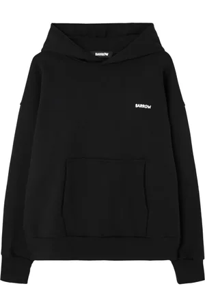 BARROW Homme, Sweatshirts et sweats à capuche, Noir, Taille: XL Pull noir avec impression au dos