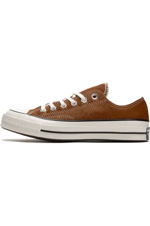 Converse Homme, Chaussures, Brun, Taille: 39 EU Baskets en cuir marron Chuck 70s