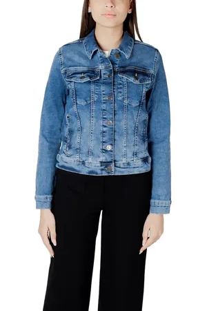 Street one Femme, Vestes, Bleu, Taille: 44 FR Veste et Manteau en Denim Bleu