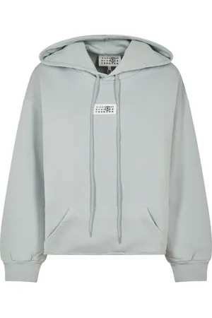 Maison Margiela Femme, Sweatshirts et sweats à capuche, Bleu, Taille: 36 FR Collection de Pulls Élégants